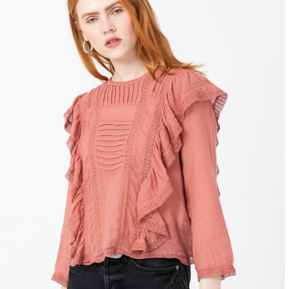 Beautifully detailed Free People Top